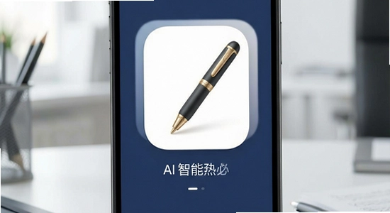 AI智能笔app主界面展示
