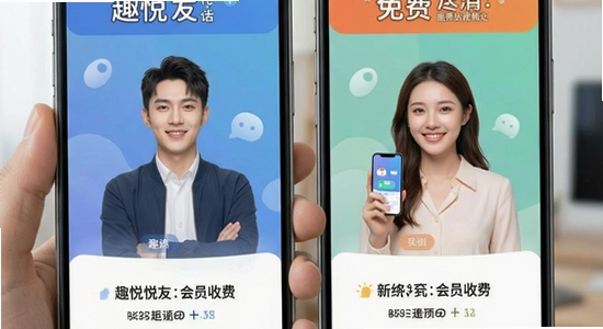 趣悦友会员收费与免费功能区别