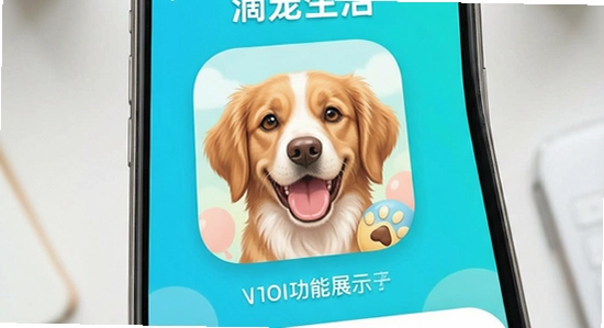 滴宠生活App首页功能展示图