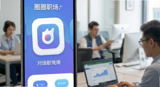 ��Ȧְ��app�ೡ��ʹ����Ⱥչʾͼ