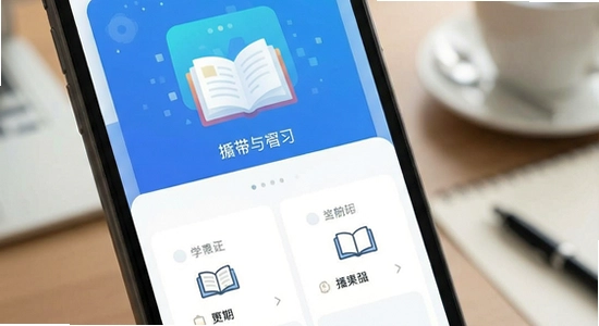 学舫app学习界面展示