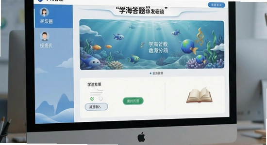 学海答题软件界面展示