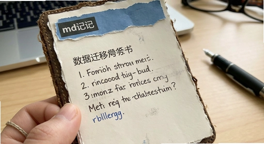 md闪记卡数据迁移方法
