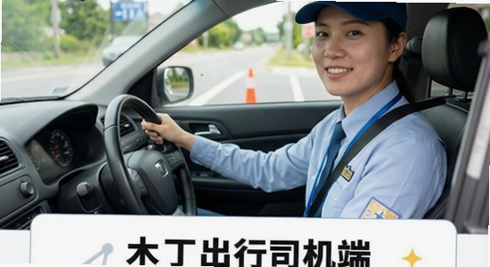 木丁出行司机端注册认证流程示意