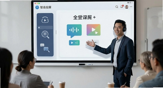 智会投屏课堂与会议应用场景图