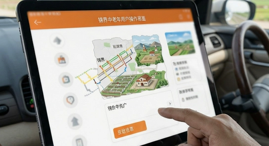 锦界中老年用户操作界面图