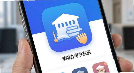 学院公考app主界面展示