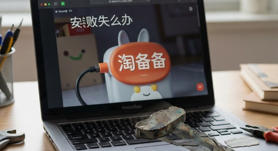 淘备备安装失败怎么办