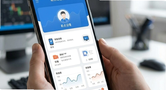 易点设备管理app主界面展示