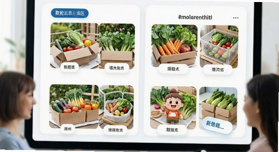 数舱云市社区团购场景图