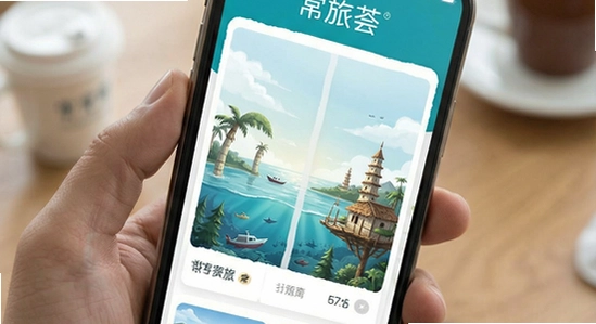 常旅荟应用主界面展示