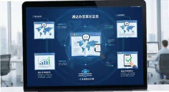 通达办多场景办公应用示意图
