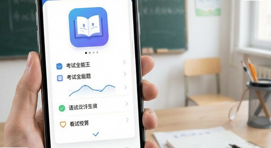 考试全能王app刷题界面展示