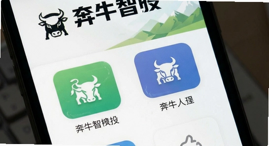奔牛智投应用主界面展示
