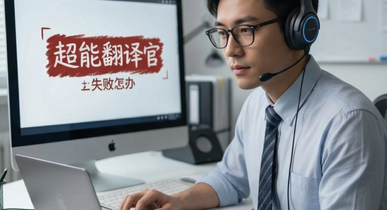 超能翻译官安装失败怎么办