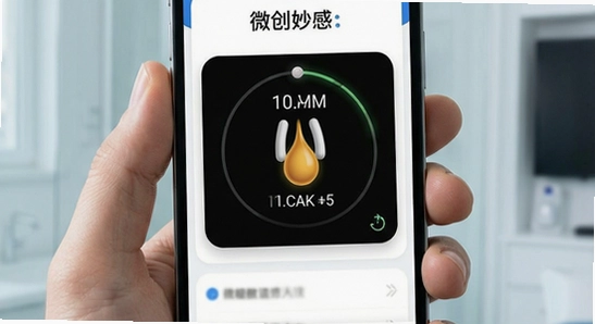 微创妙感app血糖监测界面展示