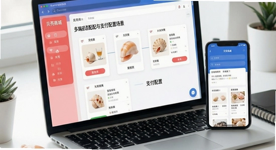 贝壳商城多端适配与支付配置场景图