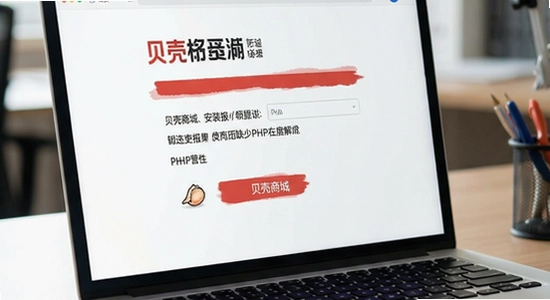 贝壳商城安装报错缺少PHP扩展怎么解决