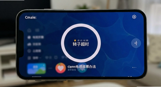 手机电视投屏云助手连接转圈超时解决办法