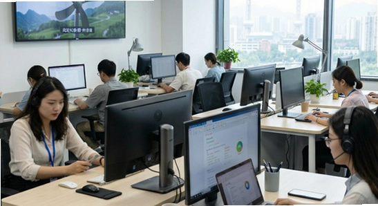 风轮知行多场景办公人群使用展示