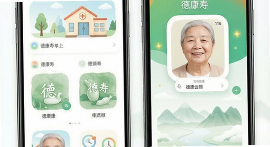 德康寿app界面展示图