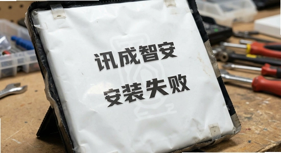 讯成智安 安装失败 解决方法