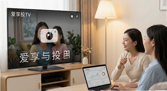 爱享投屏TV家庭与办公多场景应用图