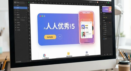 人人秀H5制作界面展示