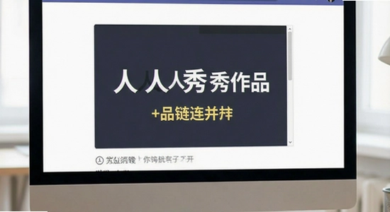 人人秀作品链接打不开怎么办
