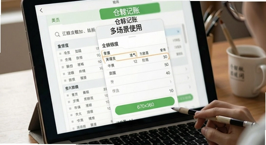 仓颉记账_多场景使用_670x360