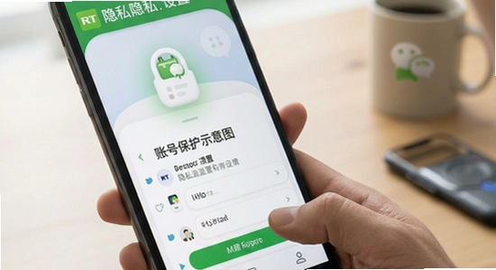 RT WeChat��˽�������˺ű���ʾ��ͼ