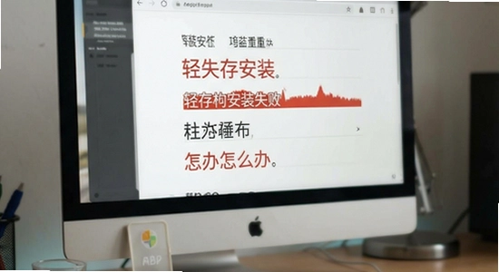 轻存安装失败怎么办