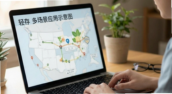 轻存多场景应用示意图