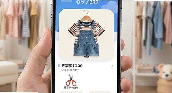 670*360童装货源app界面展示