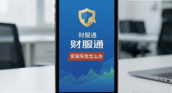 财服通安装失败怎么办