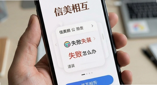 信美相互app安装失败怎么办