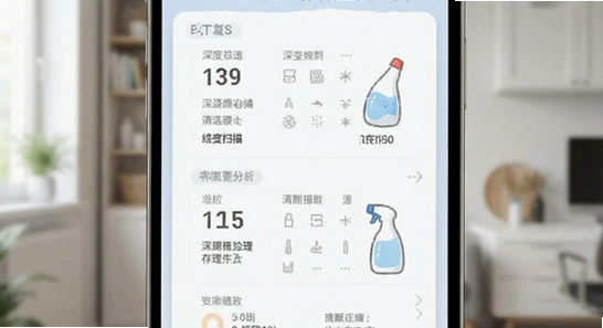 瞬间焕新清理深度扫描与存储空间分析界面