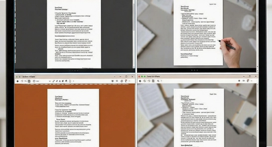 670*360 LibreOffice查看器多场景文档阅读示意