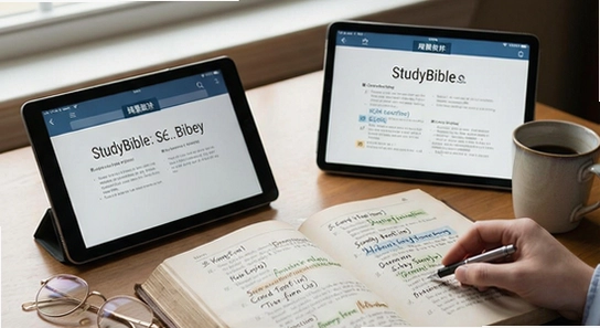StudyBible多场景研经使用图