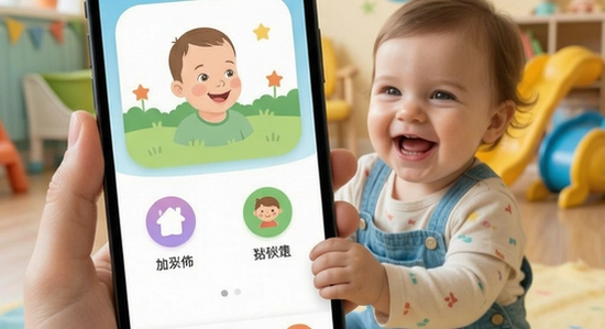宝宝幼儿园应用界面展示