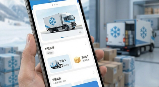 冷链多多应用界面展示图