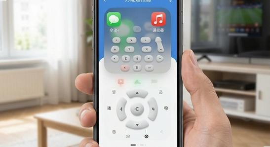 �յ�����ң����app����չʾ