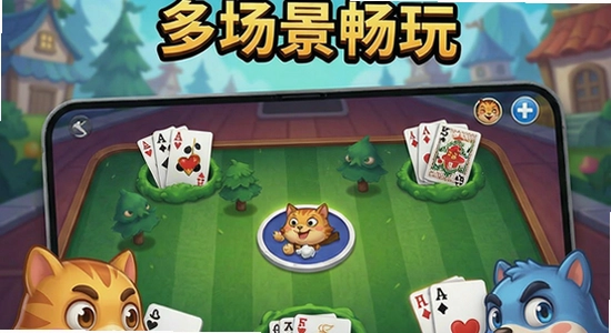咕咕斗地主多场景畅玩示意