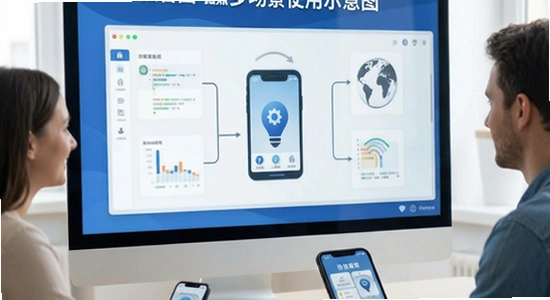 投智圈多场景使用示意图