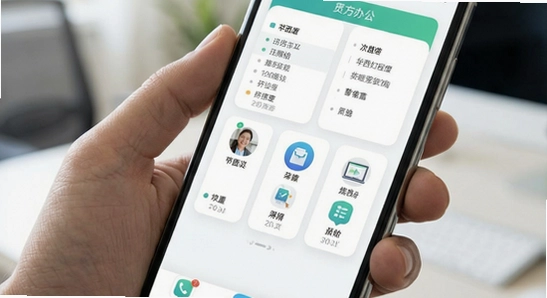 华西妇幼员工app移动办公界面展示