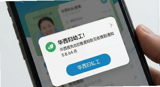 华西妇幼员工app推送通知收不到