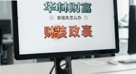 华林财富安装失败怎么办