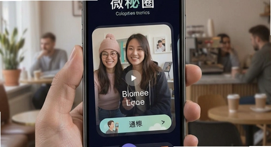 微秘圈多场景社交应用展示图