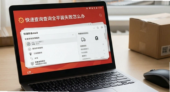 快递查询全平台安装失败怎么办