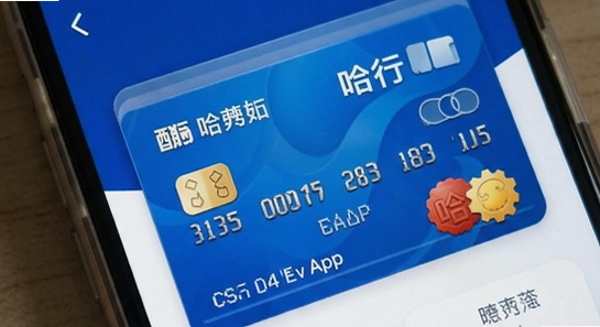 哈行信用卡App主界面截图